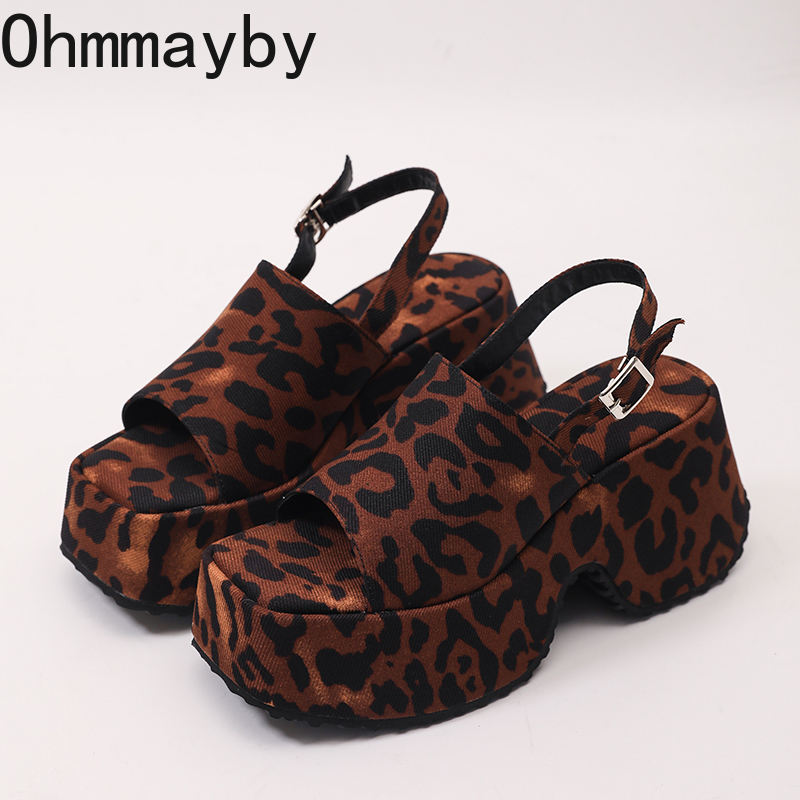 Summer Clothing Elegant - 2026 New Summer Women Leopard Platform