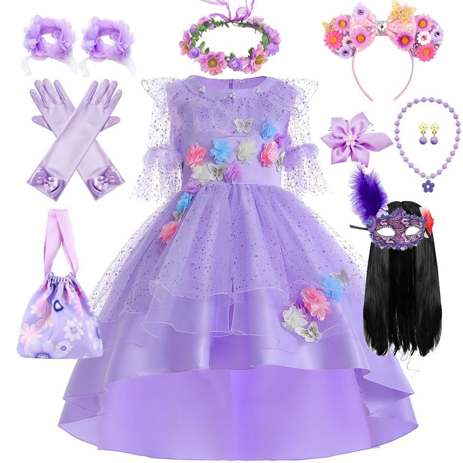 Summer Evenings Clothing - Encanto Cosplay Dress Isabella Cosplay Princess