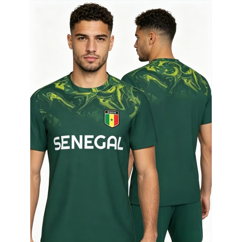 Summer Clothing Types - 2026 New Summer Senegal Flag Graphic