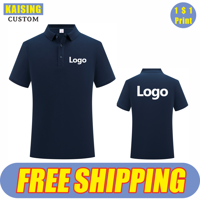 Summer Clothing Design - KAISING High-Quality Pure Cotton Polo Shirt