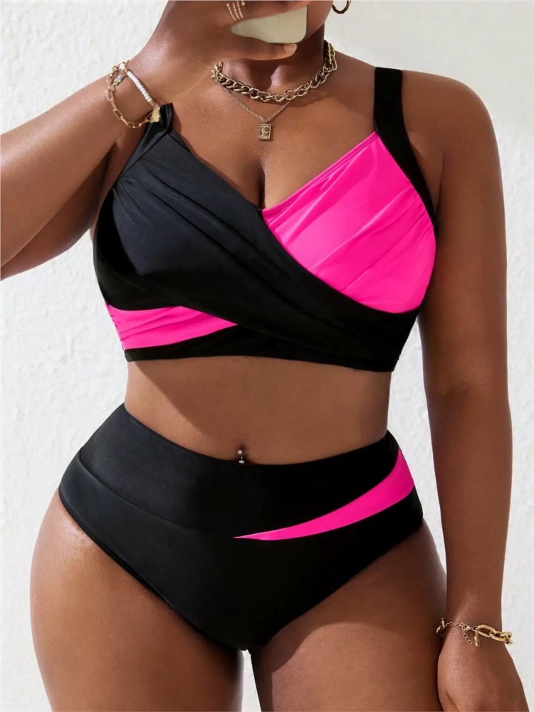 Xl Summer Clothing - XL-4XL Plus Size High Waist Bikini