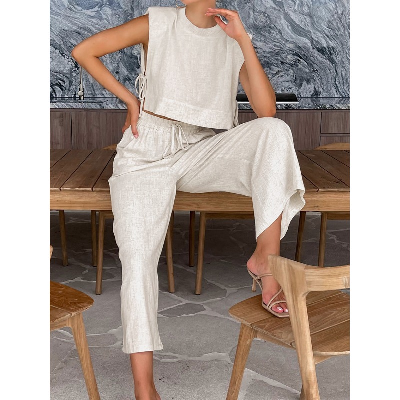 Summer Clothing In Winter - Fashion Cotton and Linen Suit Women's