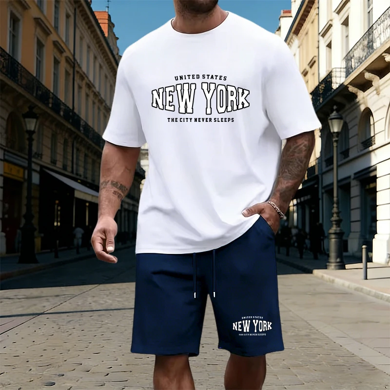 Mens T-Shirt Tracksuit Printin - Quality Summer Clothing ulasan dan harga