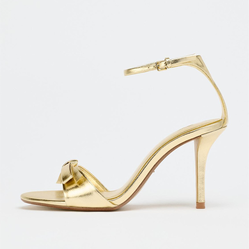 Elegant Golden Bow Brand High  - Summer Clothing Elegant ulasan dan harga