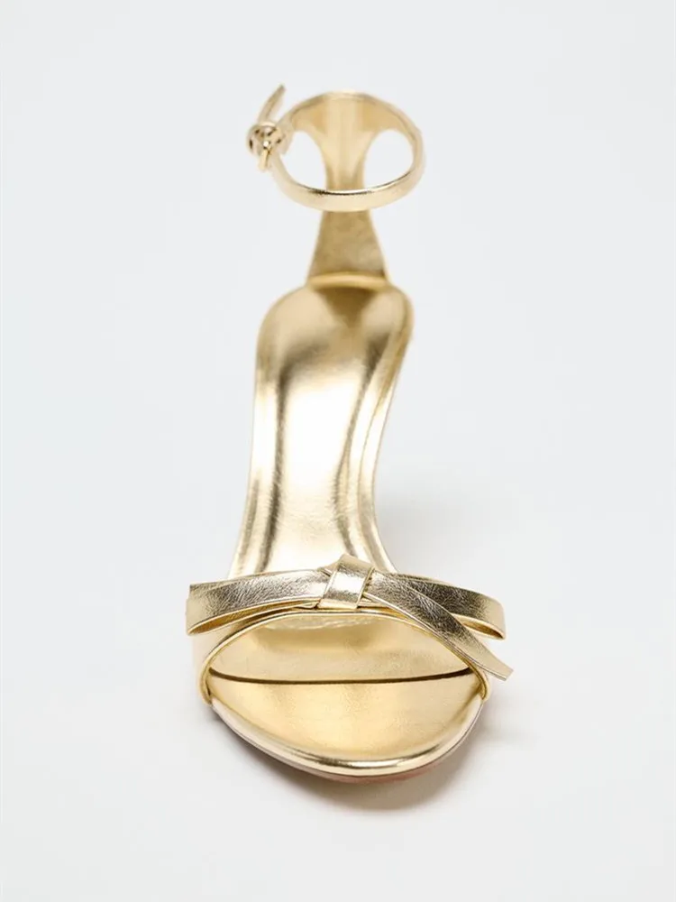 Elegant Golden Bow Brand High  - Summer Clothing Elegant ulasan dan harga