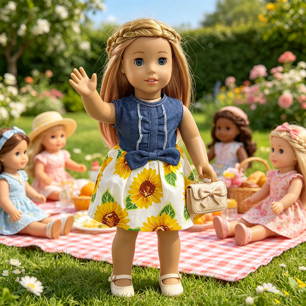 18 inch doll girl gentle and s - Summer Away Clothing ulasan dan harga