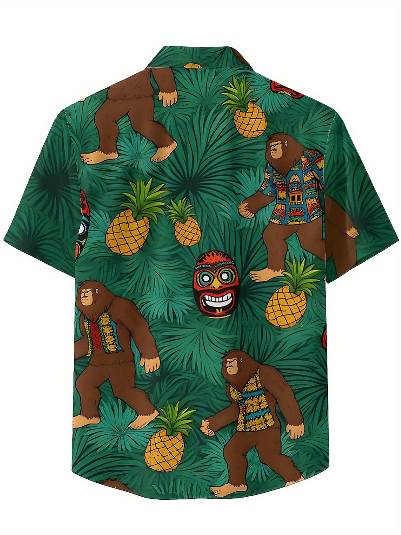 Men's Plus Size Hawaiian Shirt - Summer Youth Clothing ulasan dan harga
