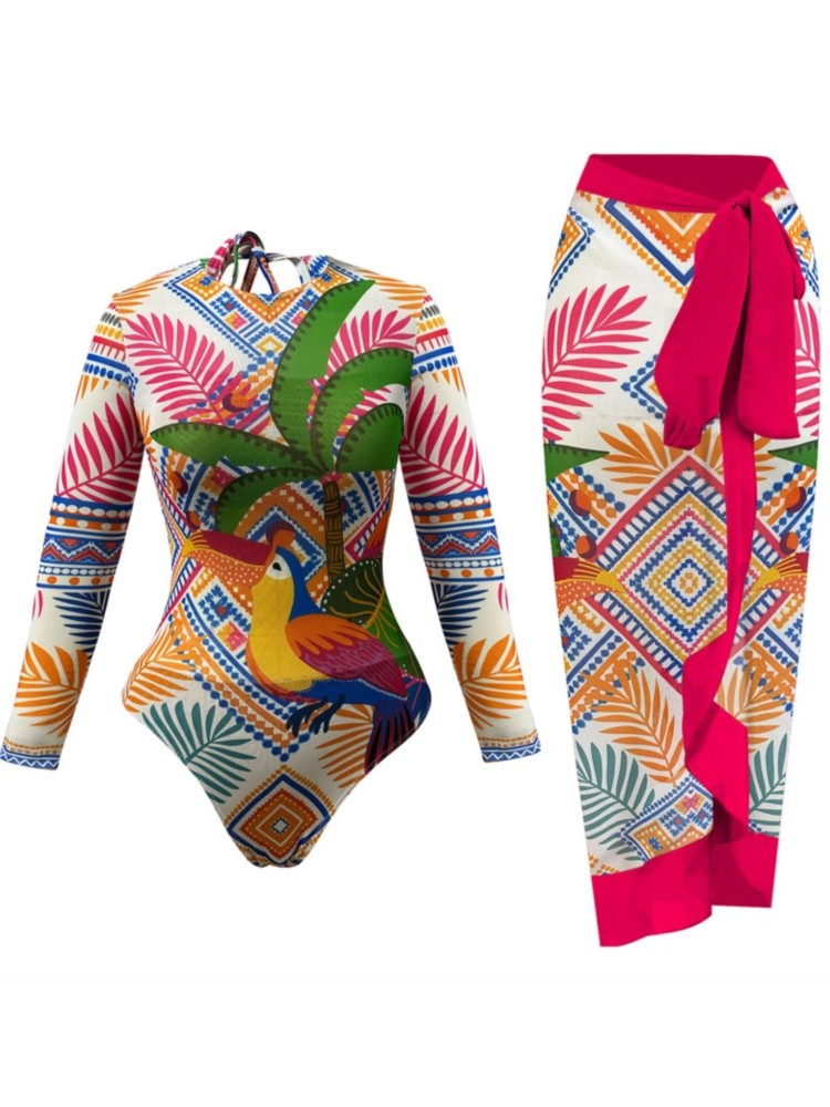 2 Piece Sets Mesh Swimwear And - Swim Cover Up Mesh ulasan dan harga