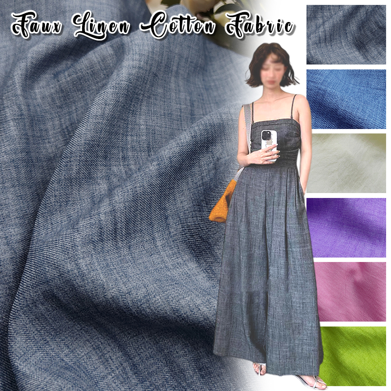 Slightly Wrinkled Soft Breatha - Summer Clothing Design ulasan dan harga