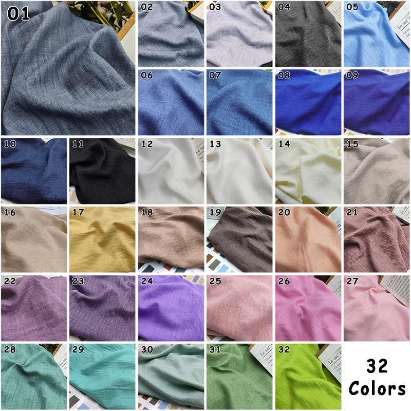 Slightly Wrinkled Soft Breatha - Summer Clothing Design ulasan dan harga