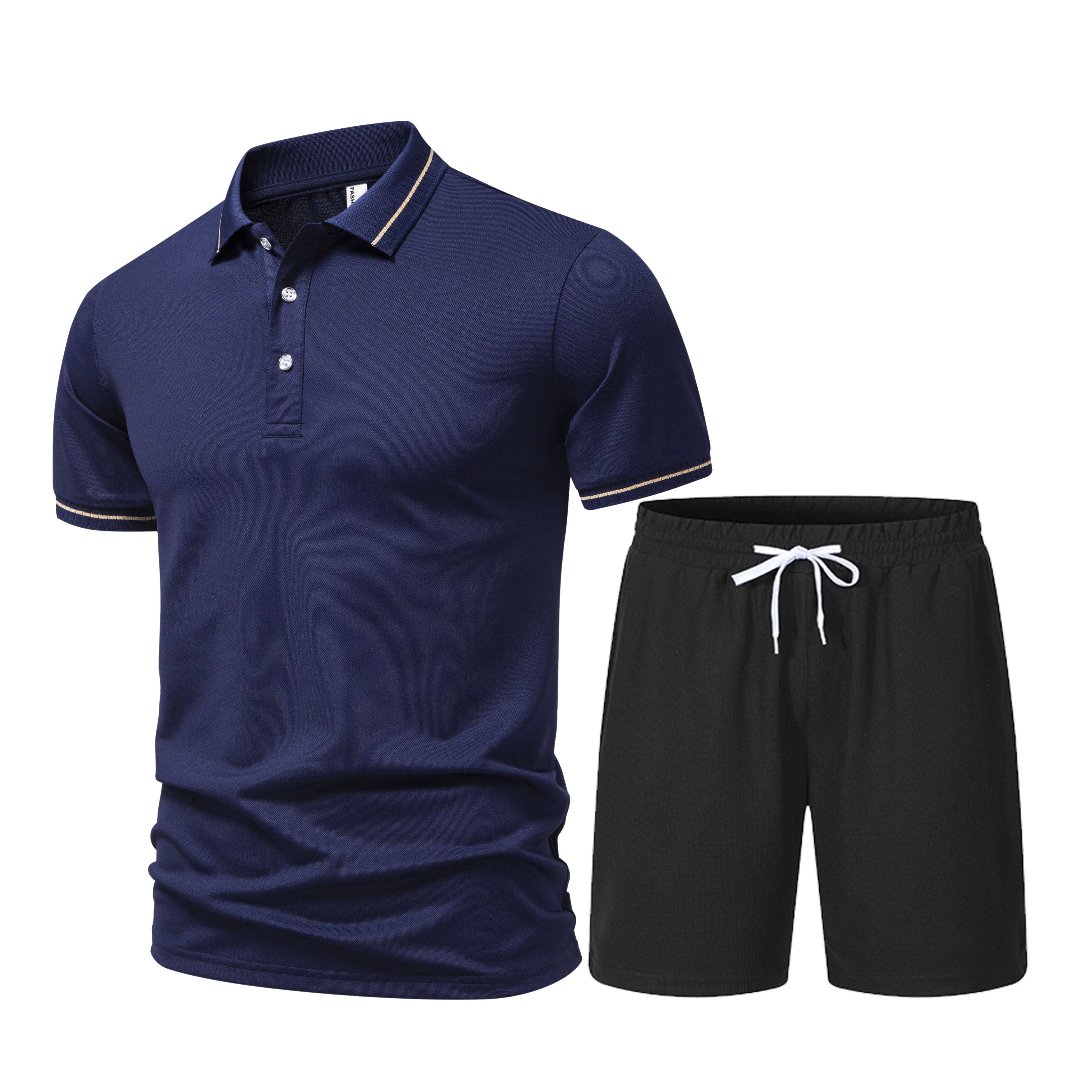 Men's new short sleeved polo s - Summer Clothing Design ulasan dan harga