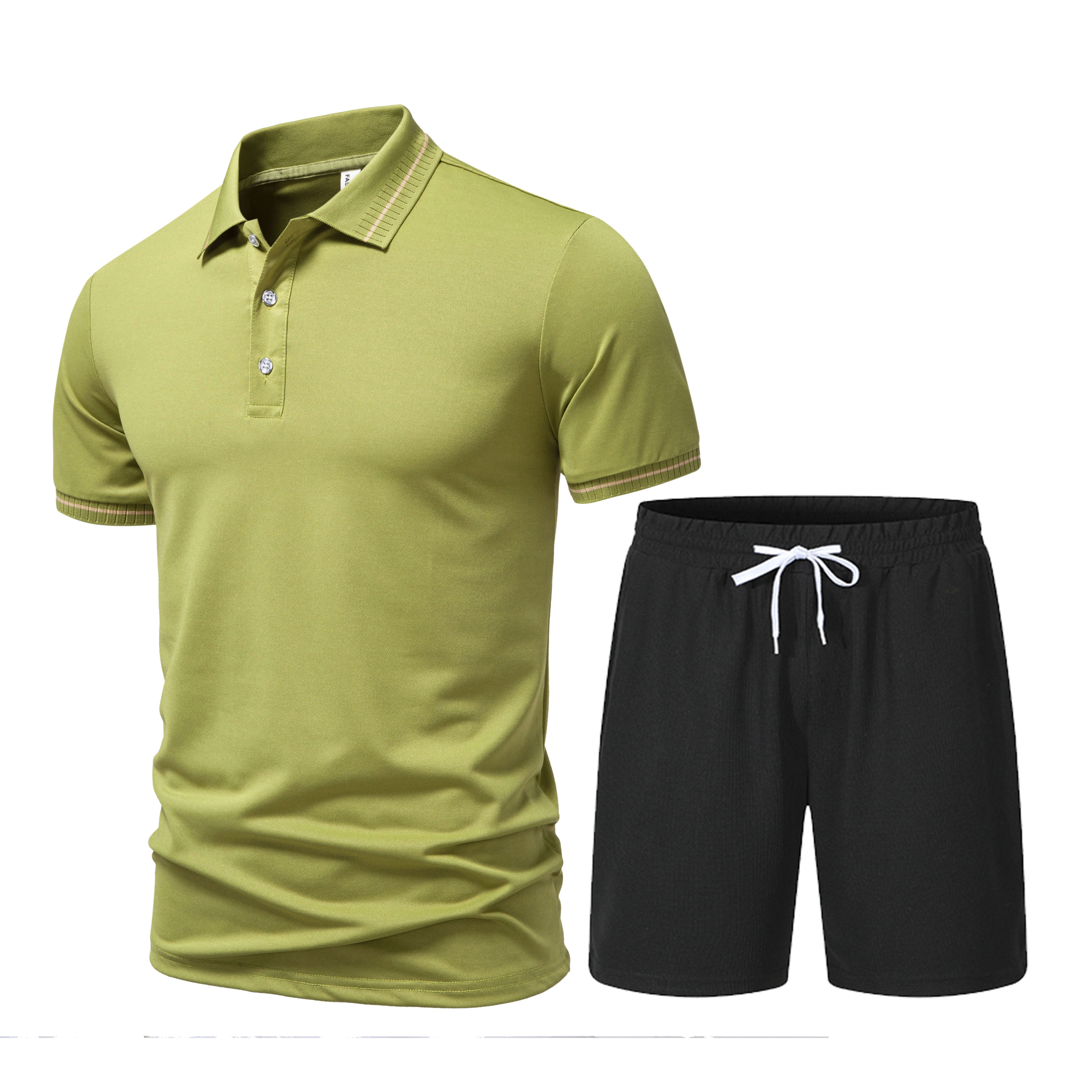 Men's new short sleeved polo s - Summer Clothing Design ulasan dan harga