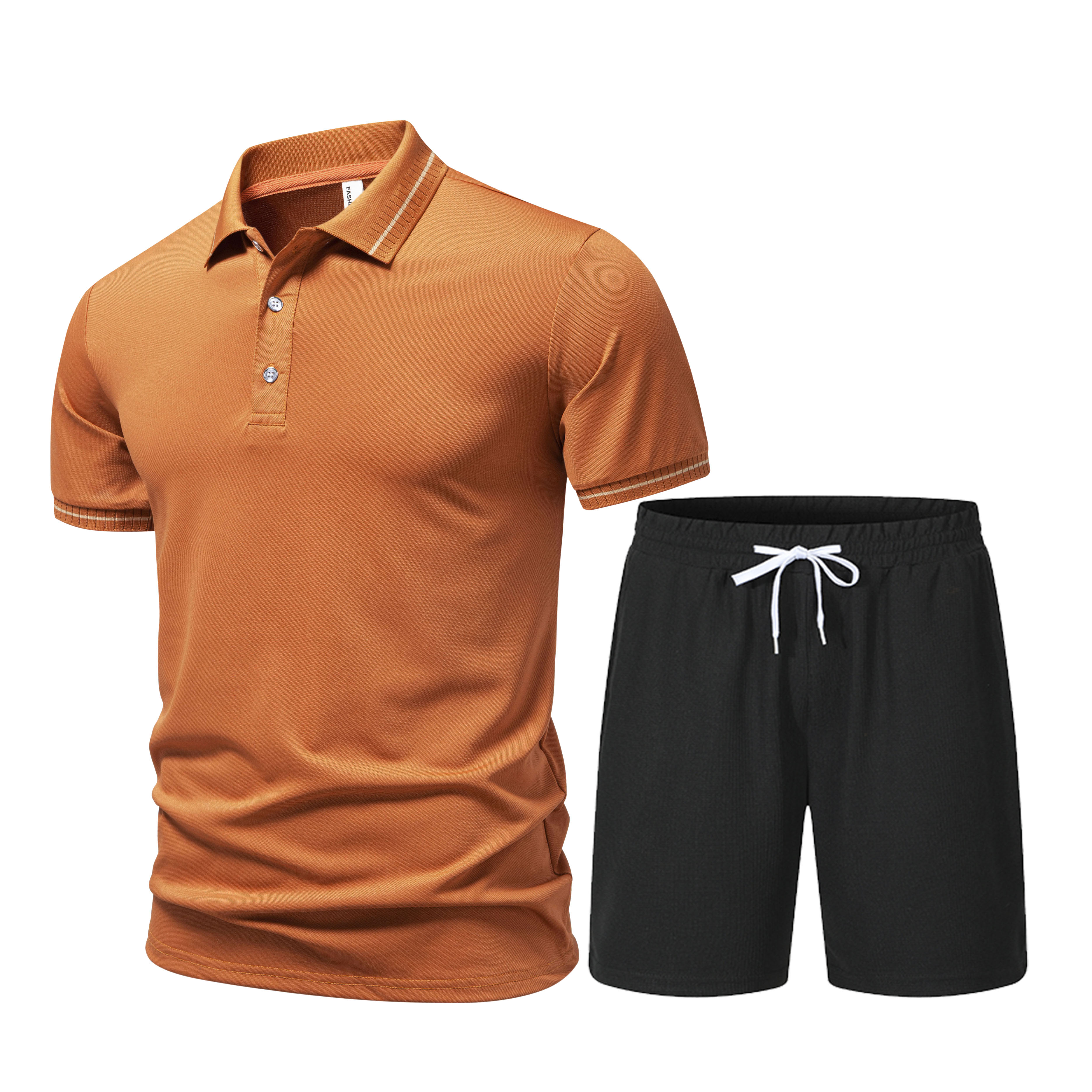 Men's new short sleeved polo s - Summer Clothing Design ulasan dan harga