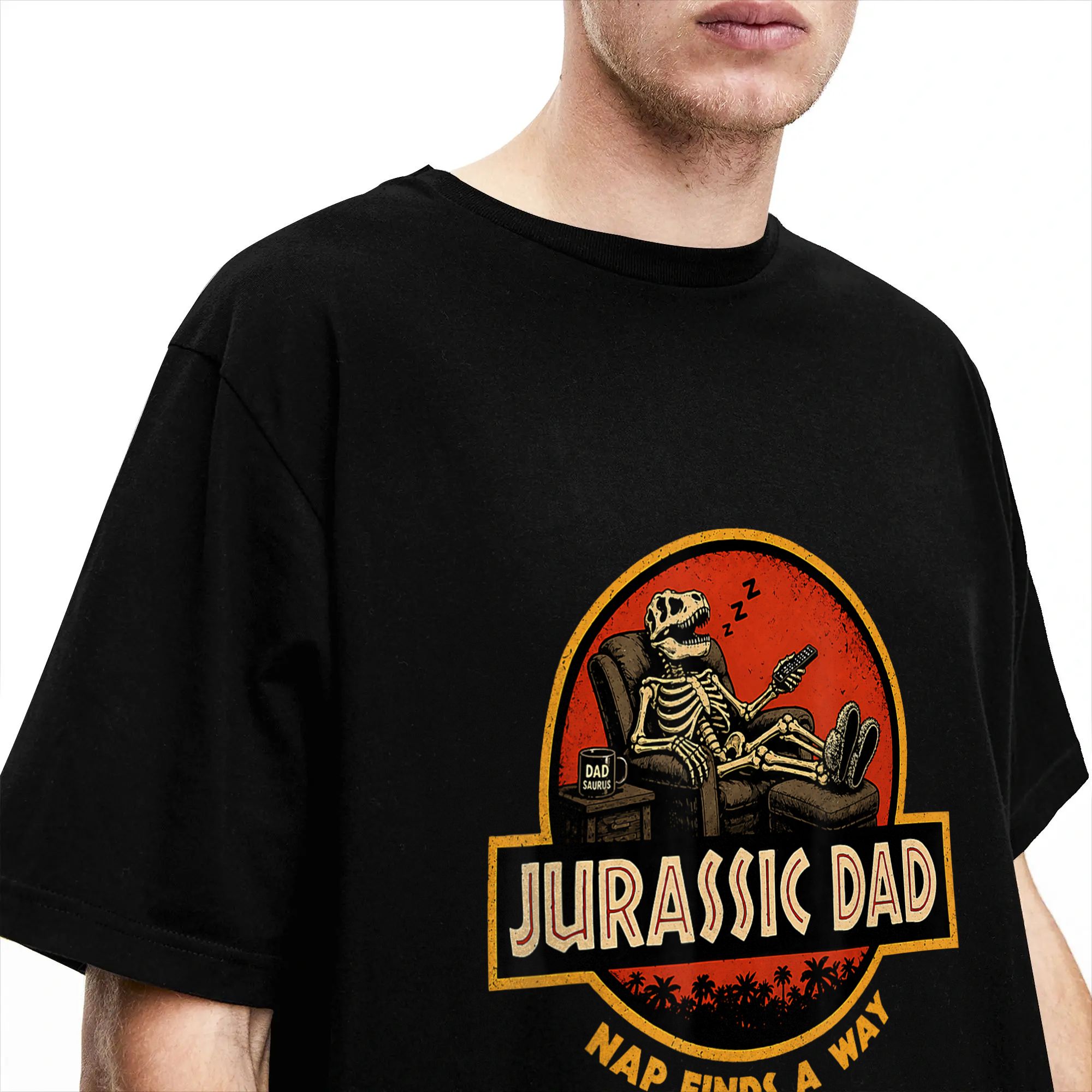 Jurassic Dad Nap Finds A Way T - Summer Away Clothing ulasan dan harga