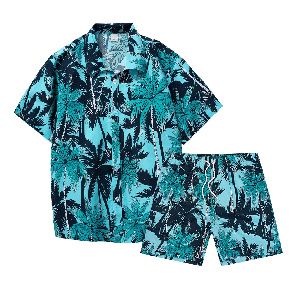 Hawaiian Coconut Tree 3D Print - Summer Clothing Types ulasan dan harga