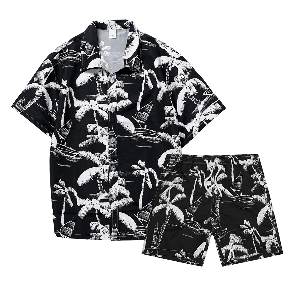Hawaiian Coconut Tree 3D Print - Summer Clothing Types ulasan dan harga