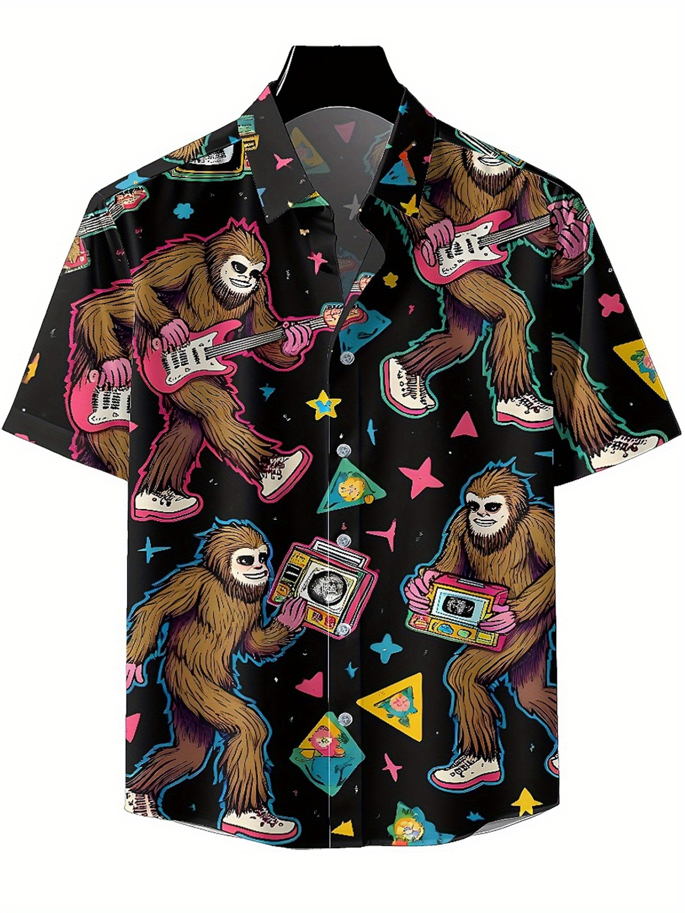 Men's Plus Size Hawaiian Shirt - Summer Youth Clothing ulasan dan harga