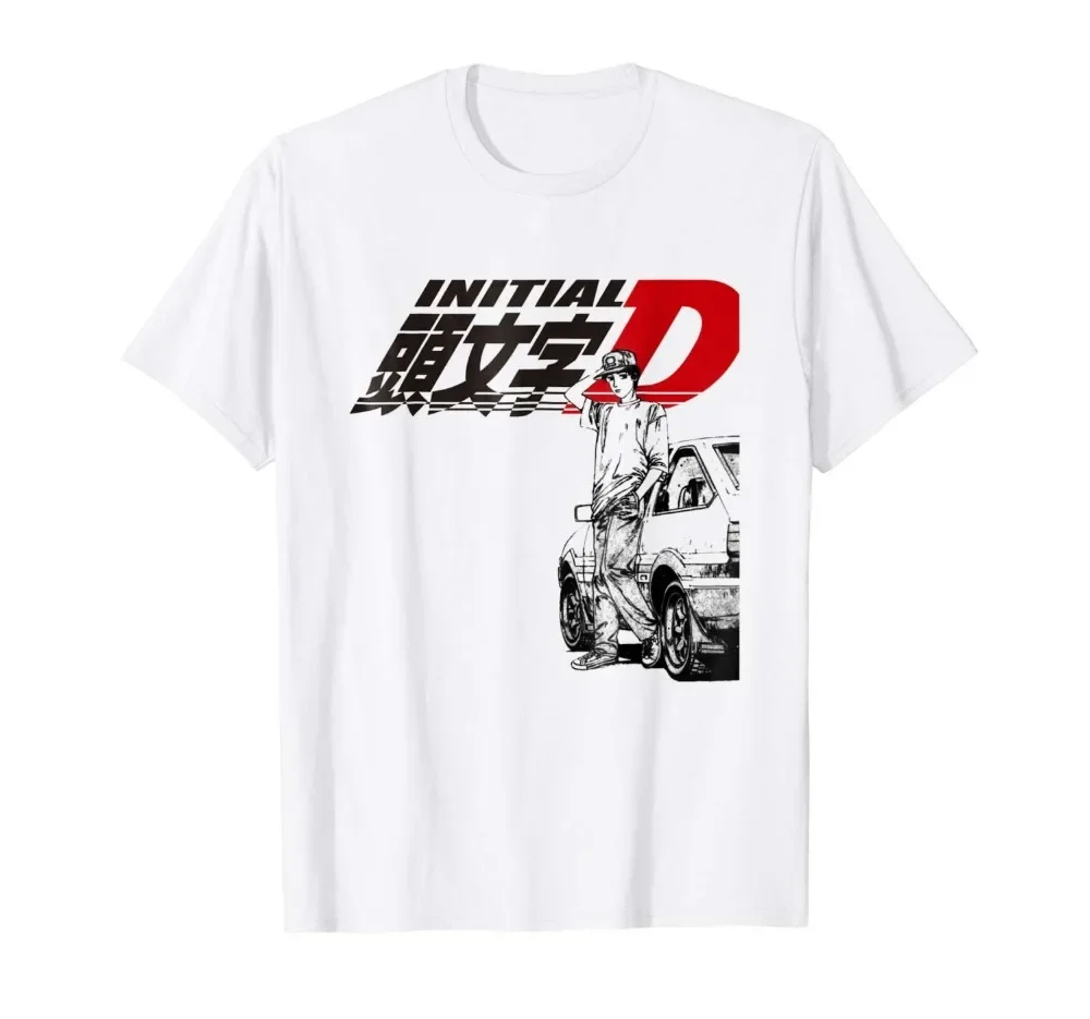 Initial D Tee Shirt Summer Fas - Summer Clothing Websites ulasan dan harga