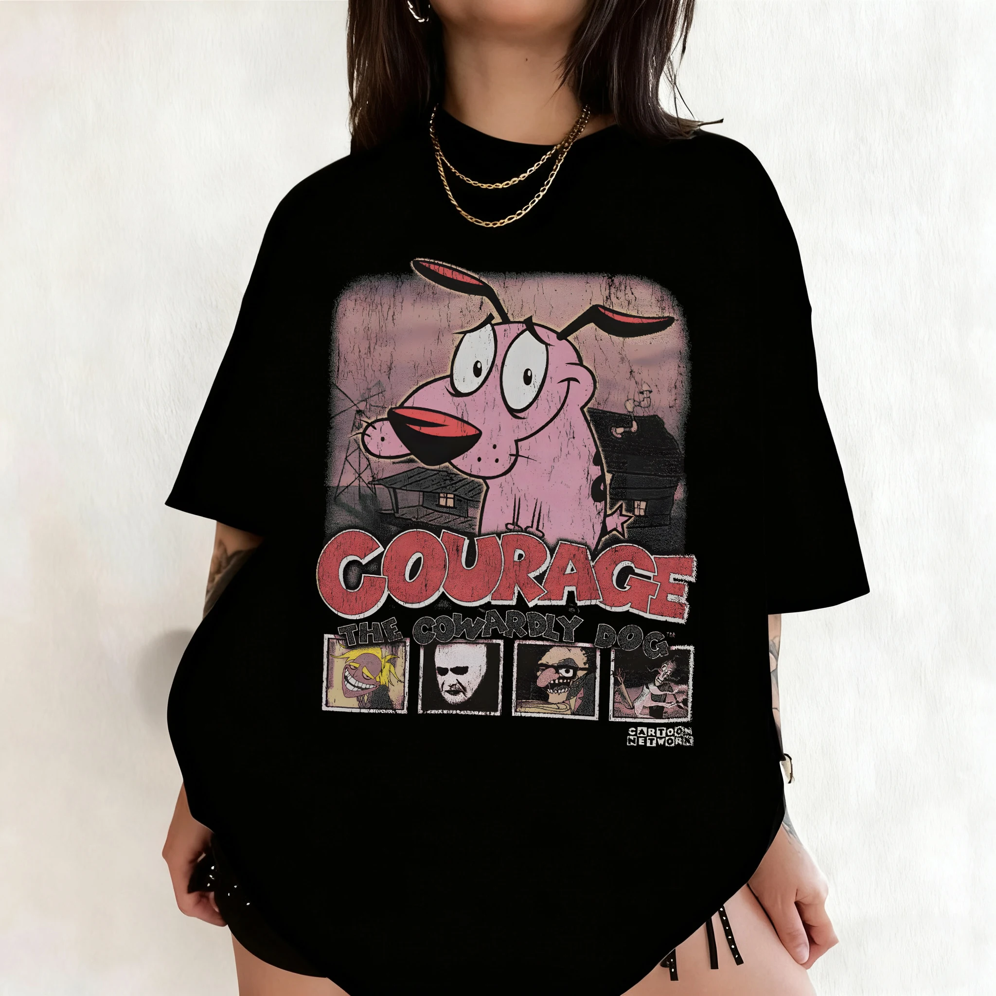 Summer Vintage Courage The Cow - Summer Clothing For Women ulasan dan harga