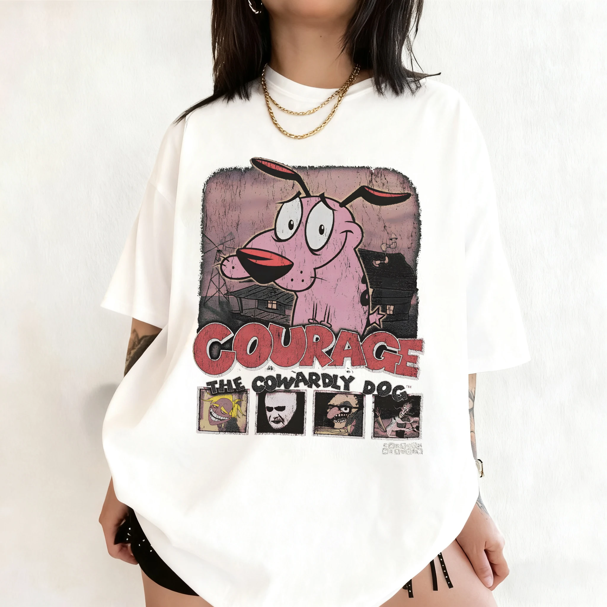 Summer Vintage Courage The Cow - Summer Clothing For Women ulasan dan harga
