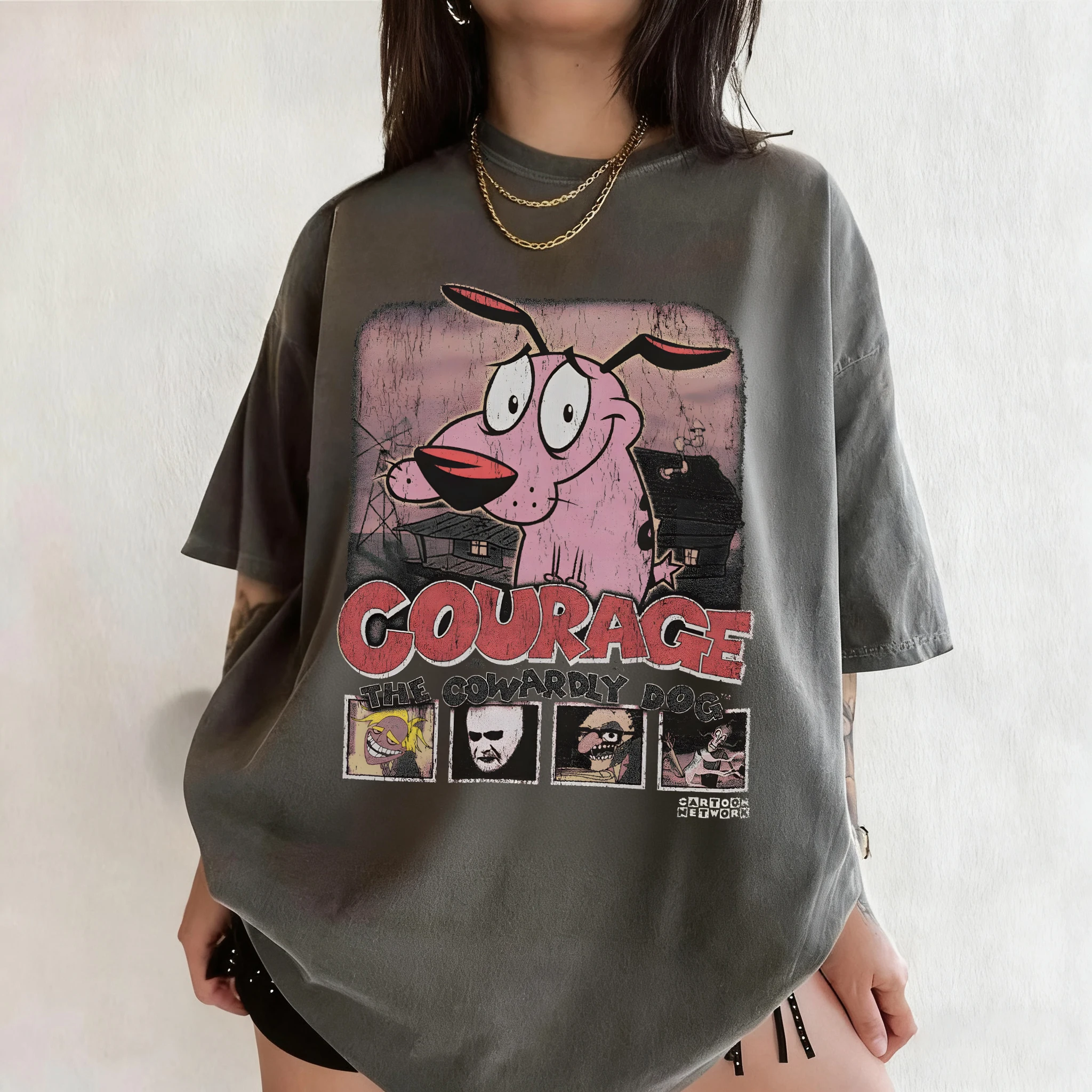 Summer Vintage Courage The Cow - Summer Clothing For Women ulasan dan harga