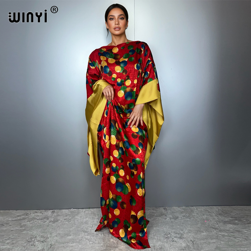 WINYI summer kuwait print even - Summer Evenings Clothing ulasan dan harga