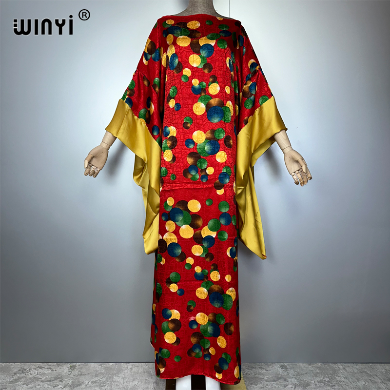 WINYI summer kuwait print even - Summer Evenings Clothing ulasan dan harga