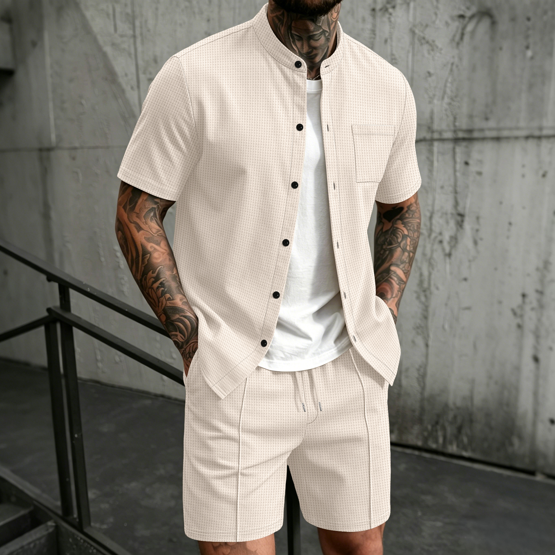 Men's 2 Piece Outfit, Stand Co - Summer Clothing Types ulasan dan harga