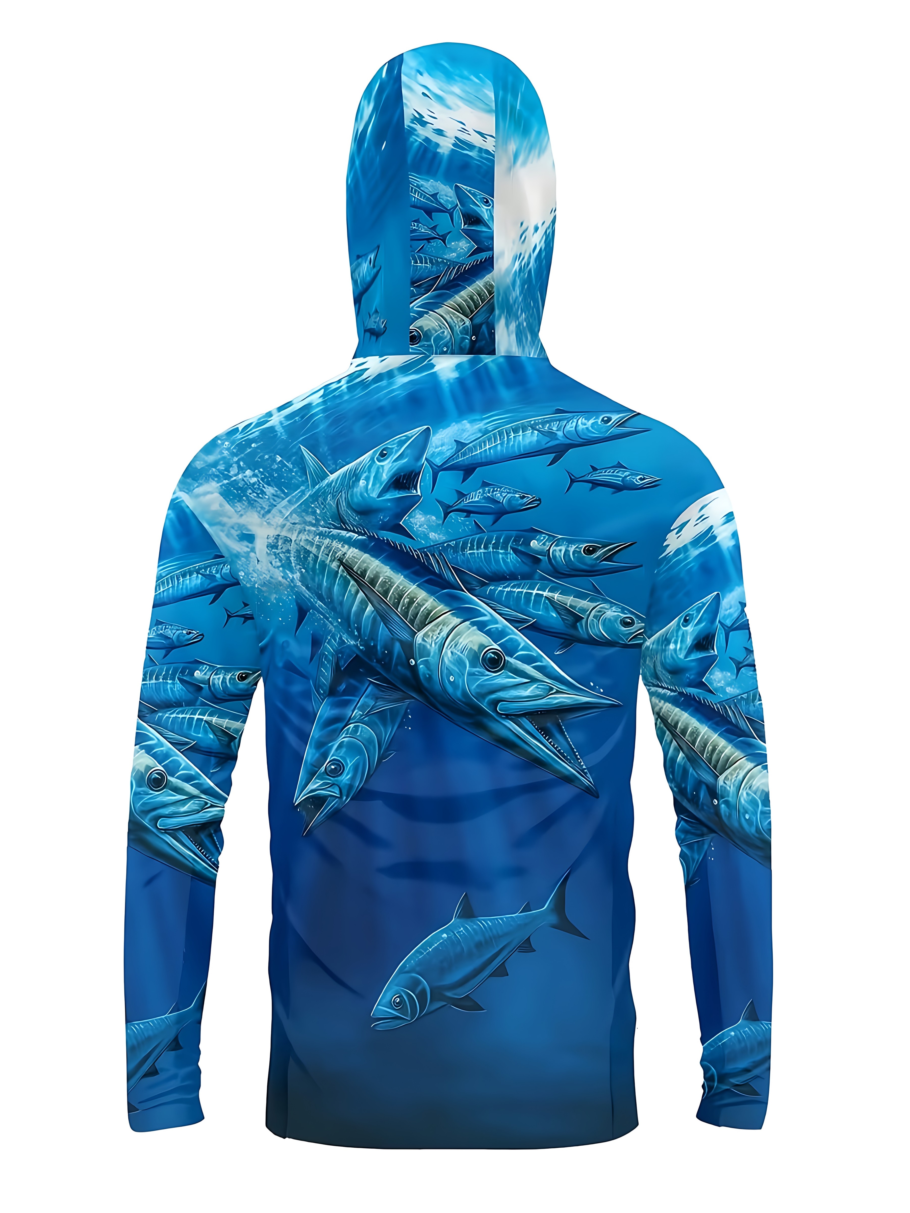 Fishing Shirt Hooded Men Fishi - Summer Clothing Types ulasan dan harga