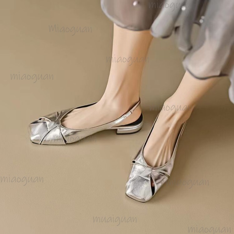 Cover Toe Low Heel Pumps Women - Summer Closet ulasan dan harga