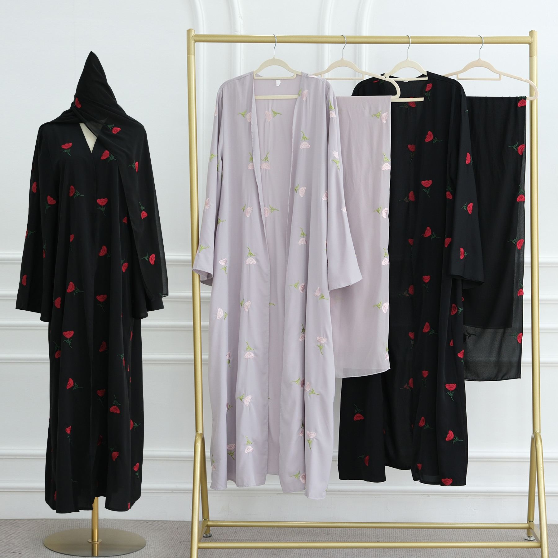 Full Flower Embroidery Regular - Summer Evenings Clothing ulasan dan harga