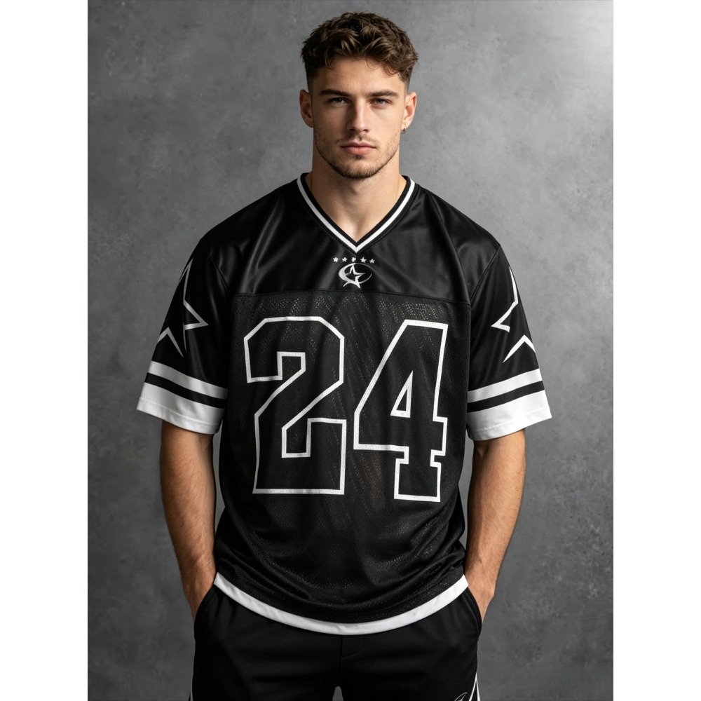 2026 Summer New Men's V-Neck T - Summer Clothing Types ulasan dan harga