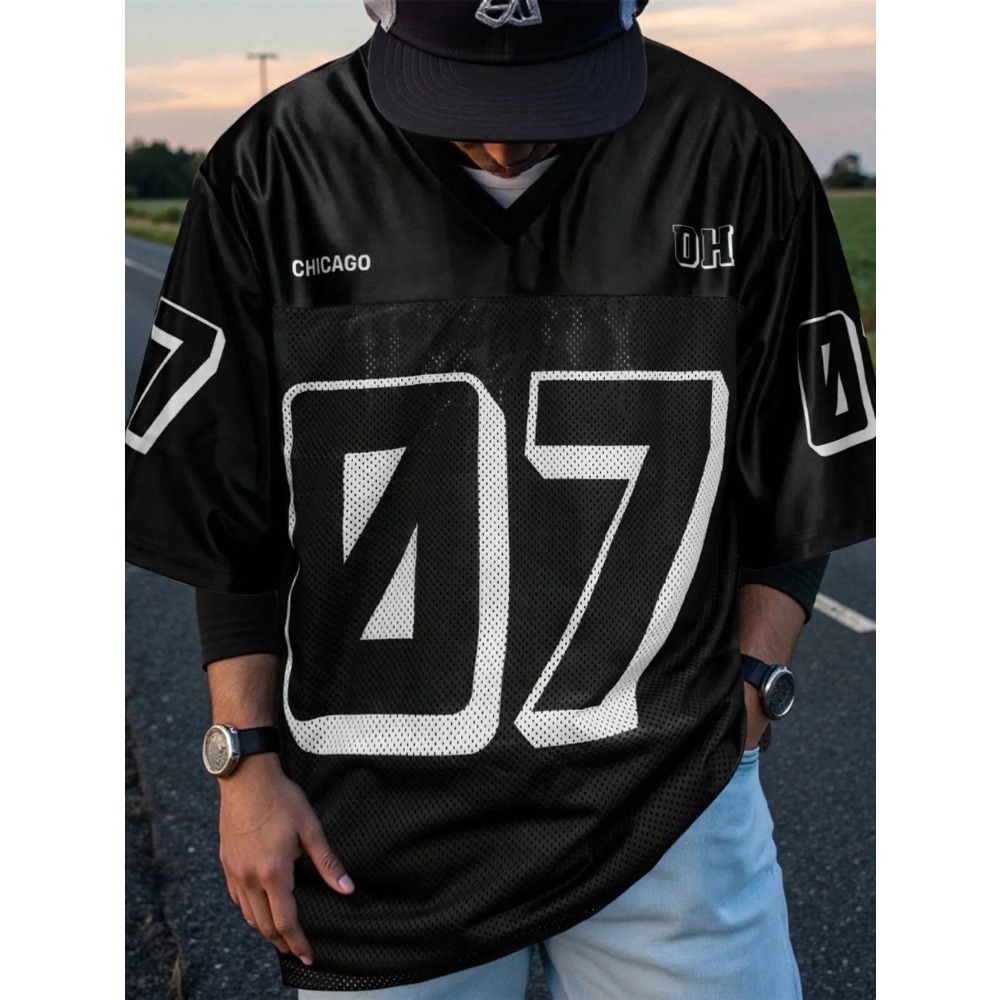 2026 Summer New Men's V-Neck T - Summer Clothing Types ulasan dan harga