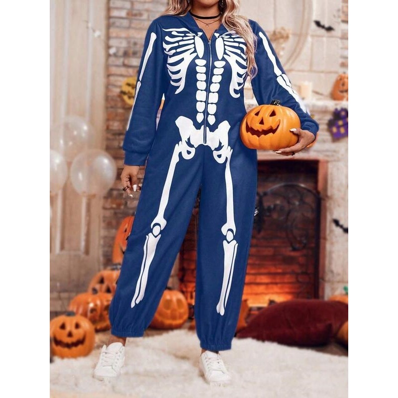 Halloween Skeleton Costume Wom - Summer Clothing Design ulasan dan harga