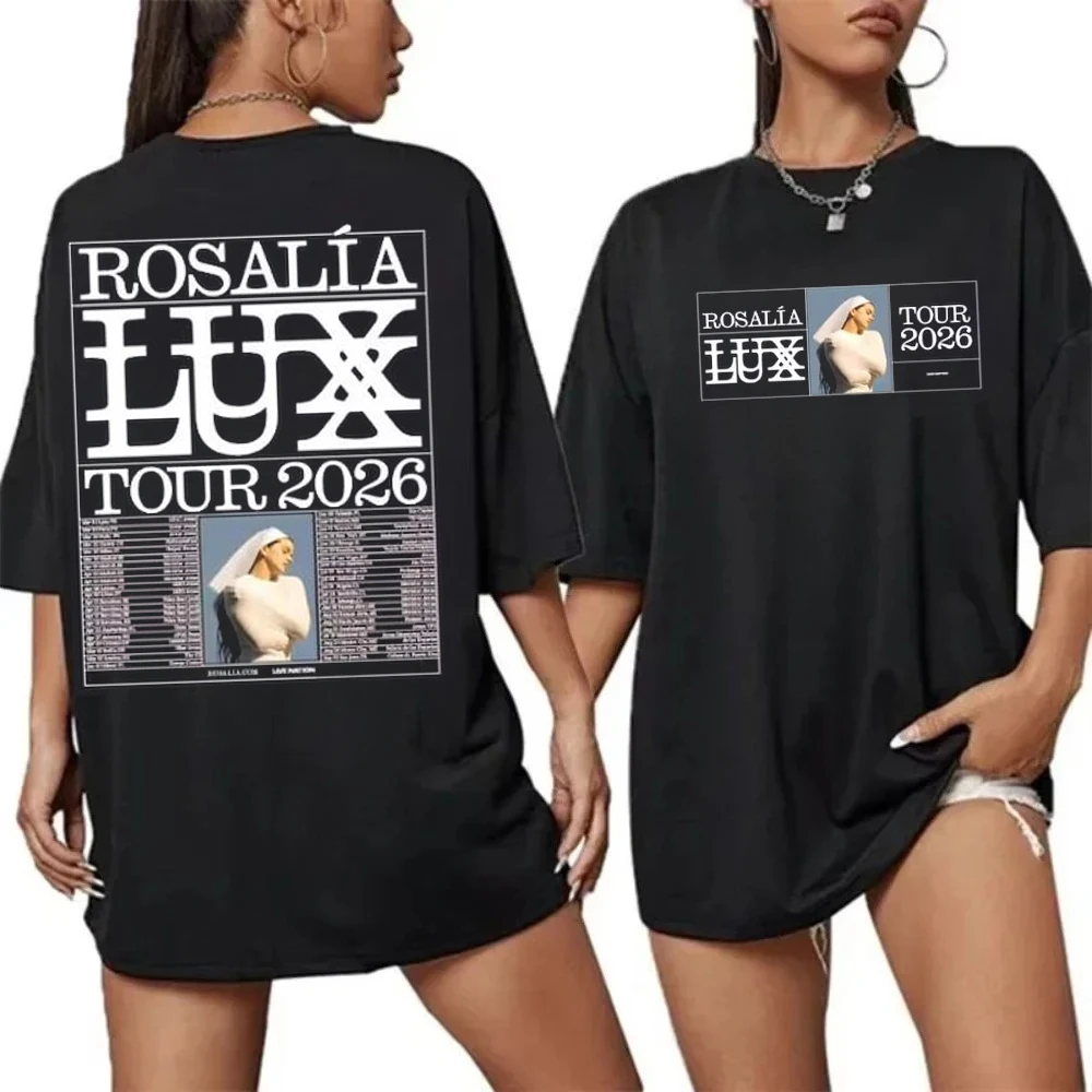 ROSALIA LUX Tour 2026 T-SHIRT  - Summer Clothing Websites ulasan dan harga