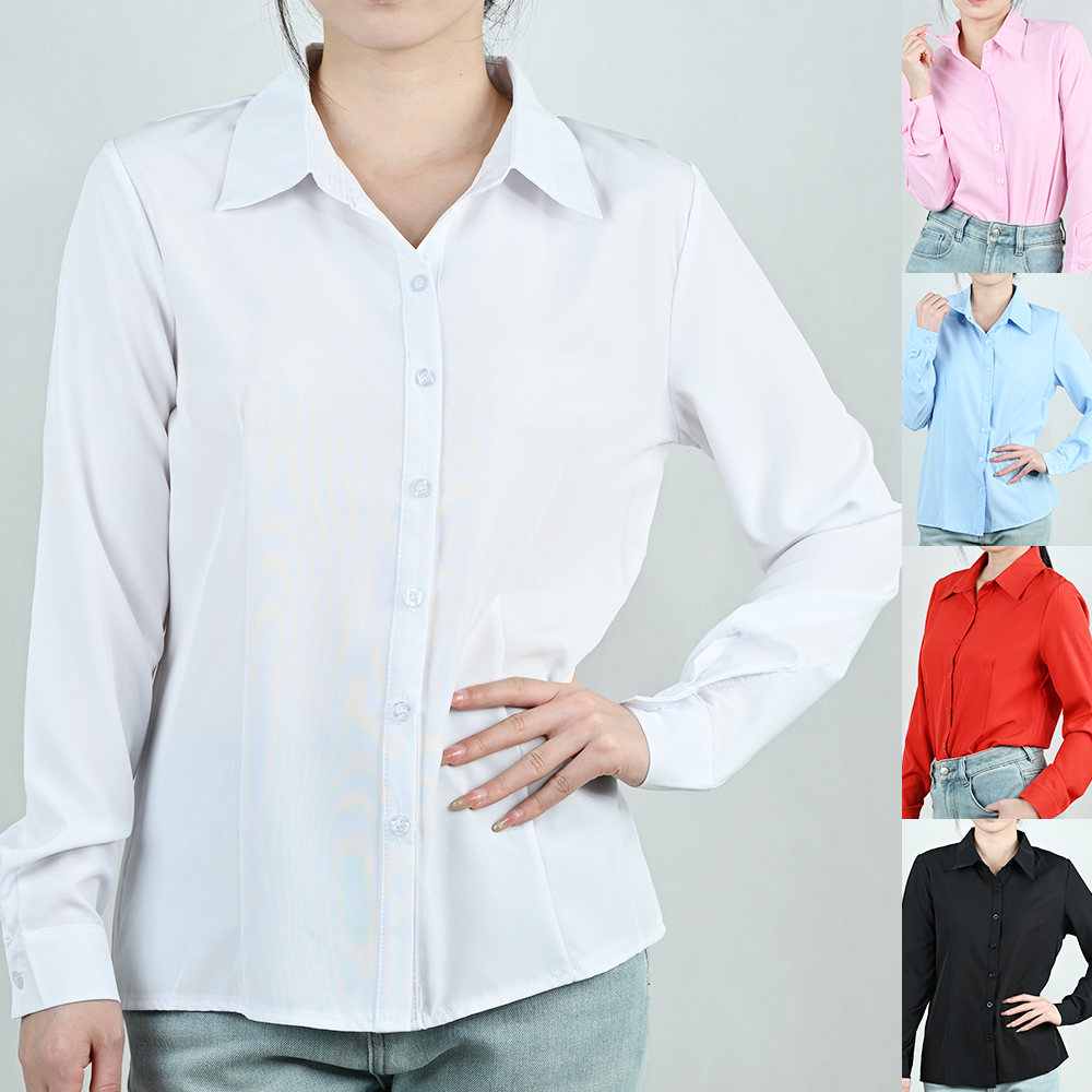 Office Women's White Black Blo - Xl Summer Clothing ulasan dan harga