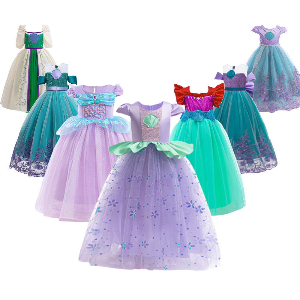 Little Mermaid Ariel Princess  - Summer Clothing For Kids Girls ulasan dan harga