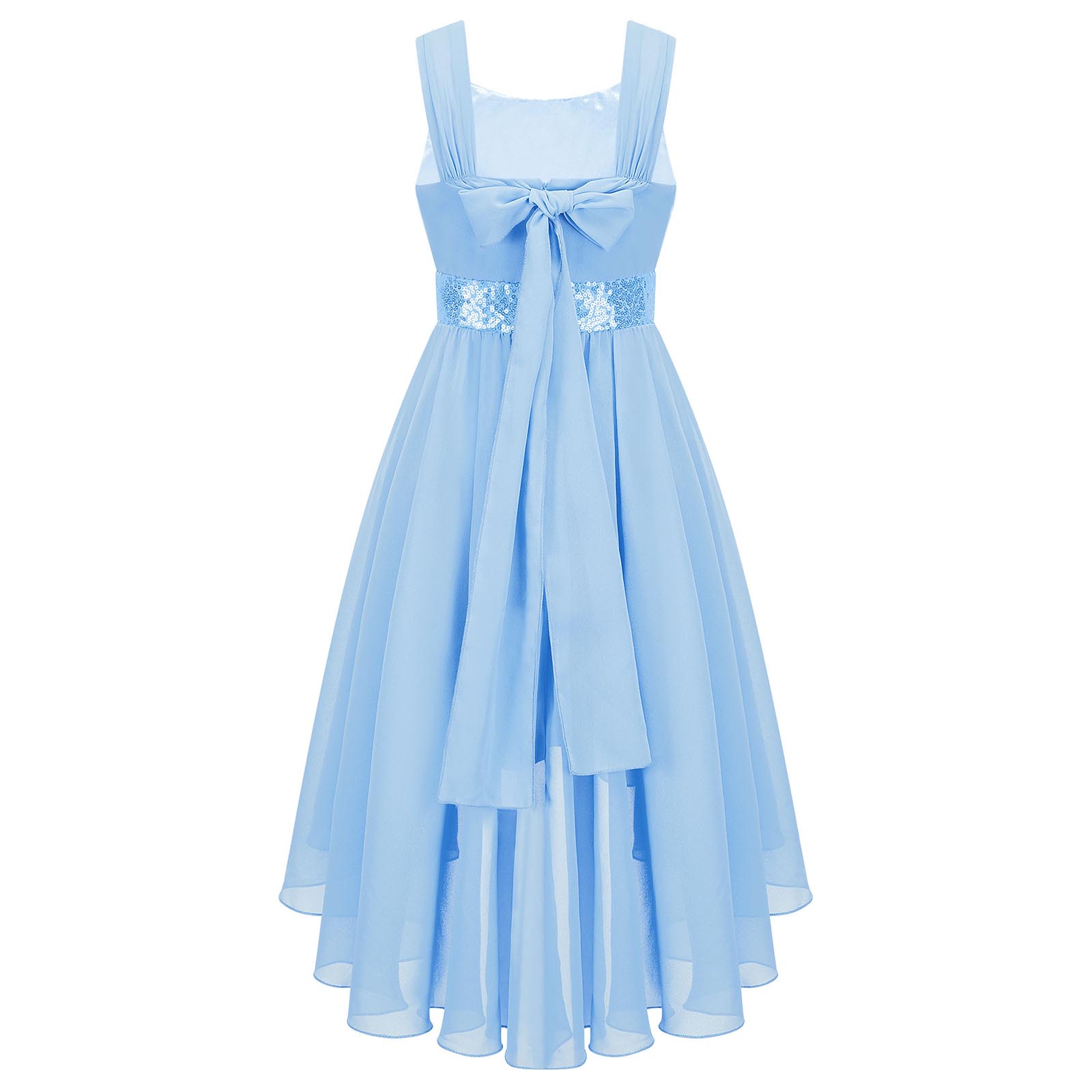 Kids Girls Sequins Ruched Part - Summer Clothing For Kids Girls ulasan dan harga
