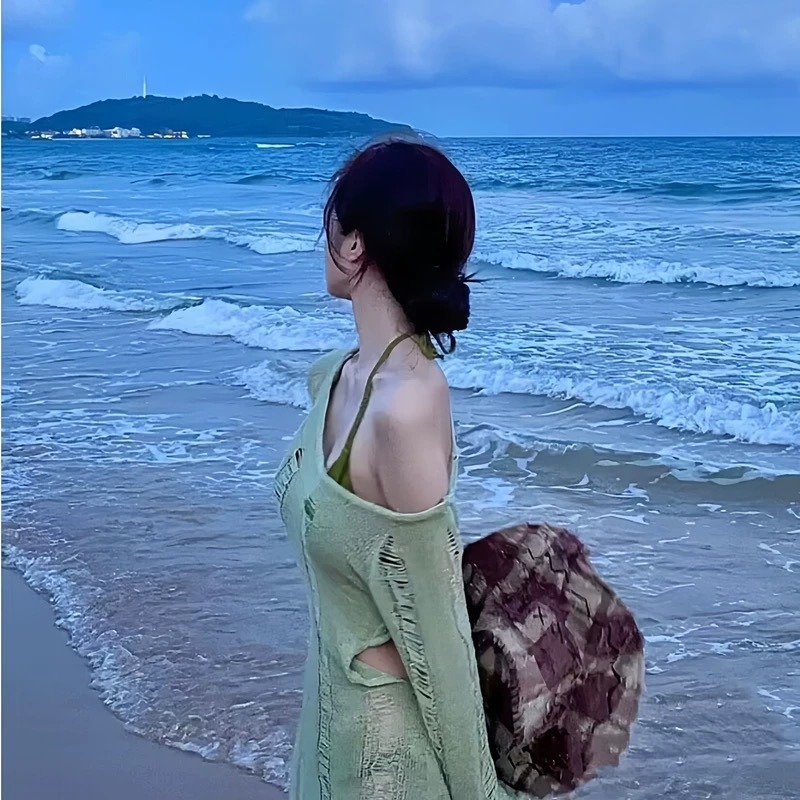 Sweet Sexy Two Piece Bikini Se - Swim Cover Up Mesh ulasan dan harga