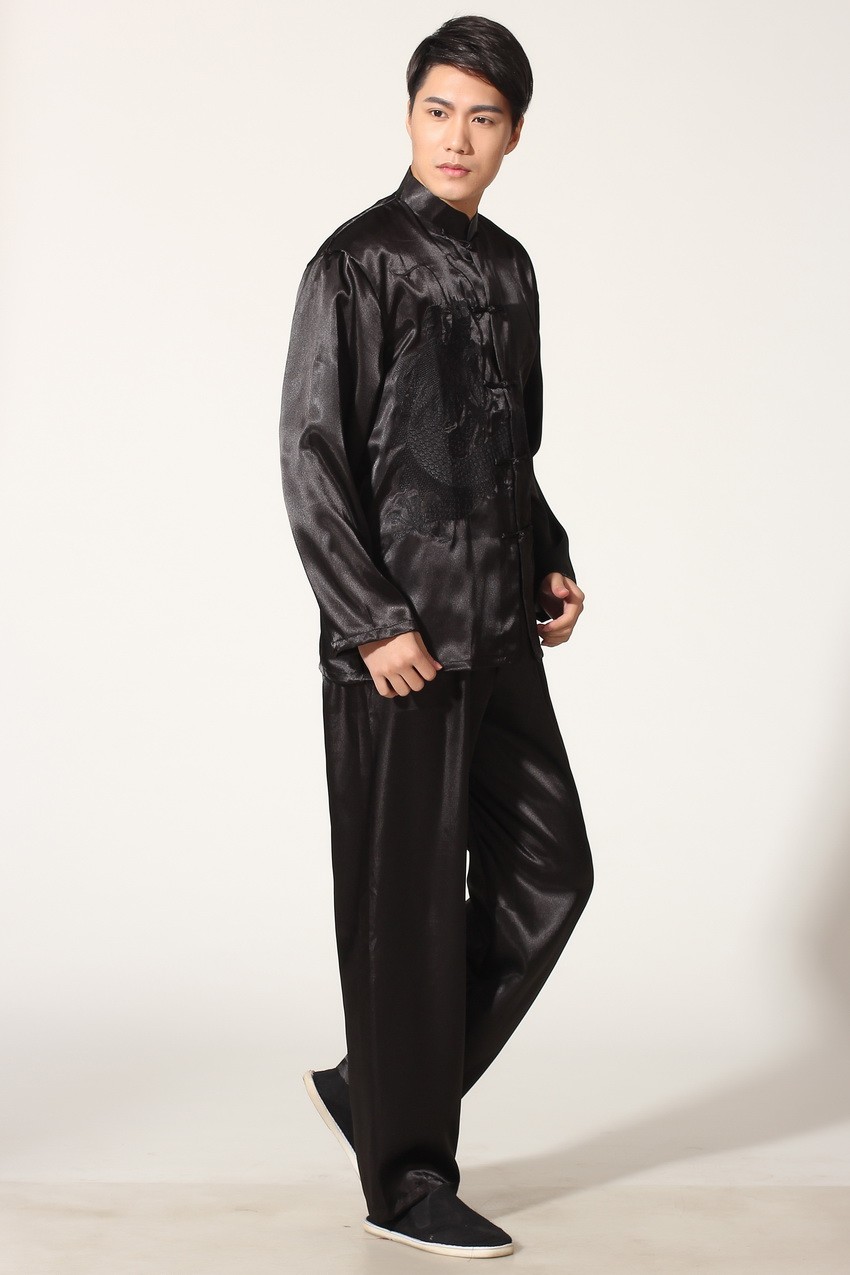 Chinese Traditional Style Blac - Xl Summer Clothing ulasan dan harga