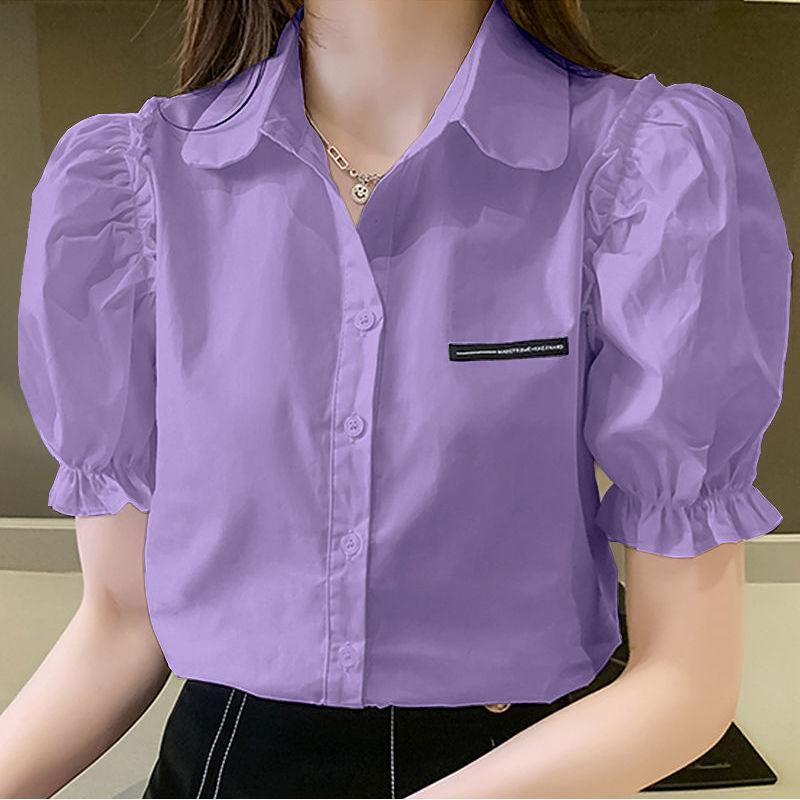 Summer New Solid Color Polo Ne - Summer Youth Clothing ulasan dan harga
