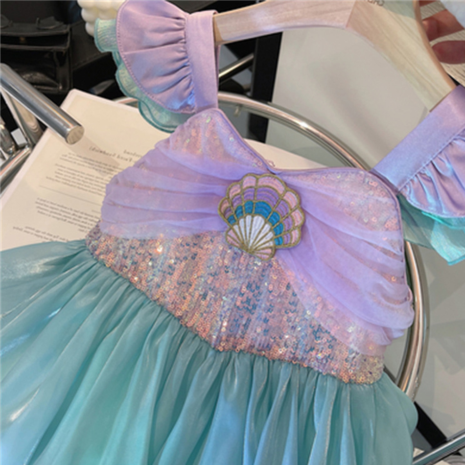 Little Mermaid Ariel Princess  - Summer Clothing For Kids Girls ulasan dan harga