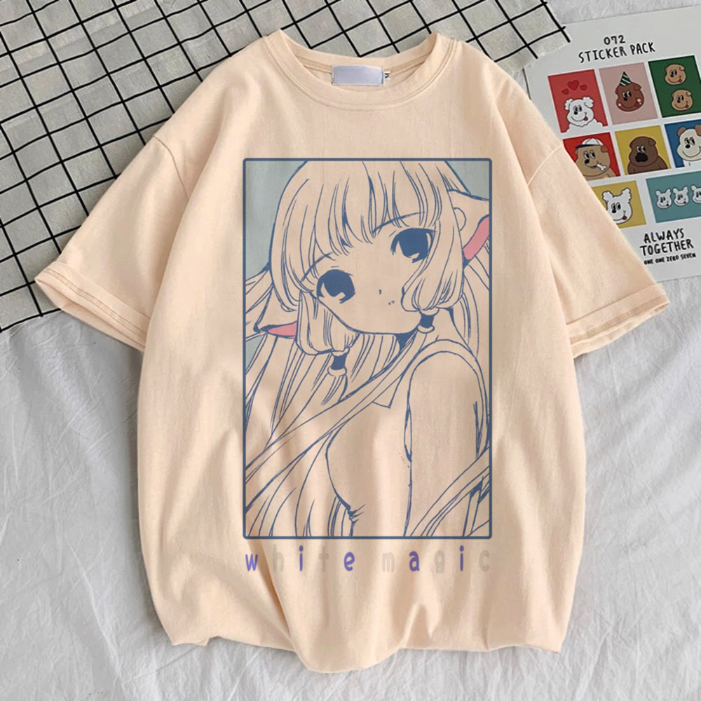 Chobits tshirt girl University - Summer Grunge Clothing ulasan dan harga