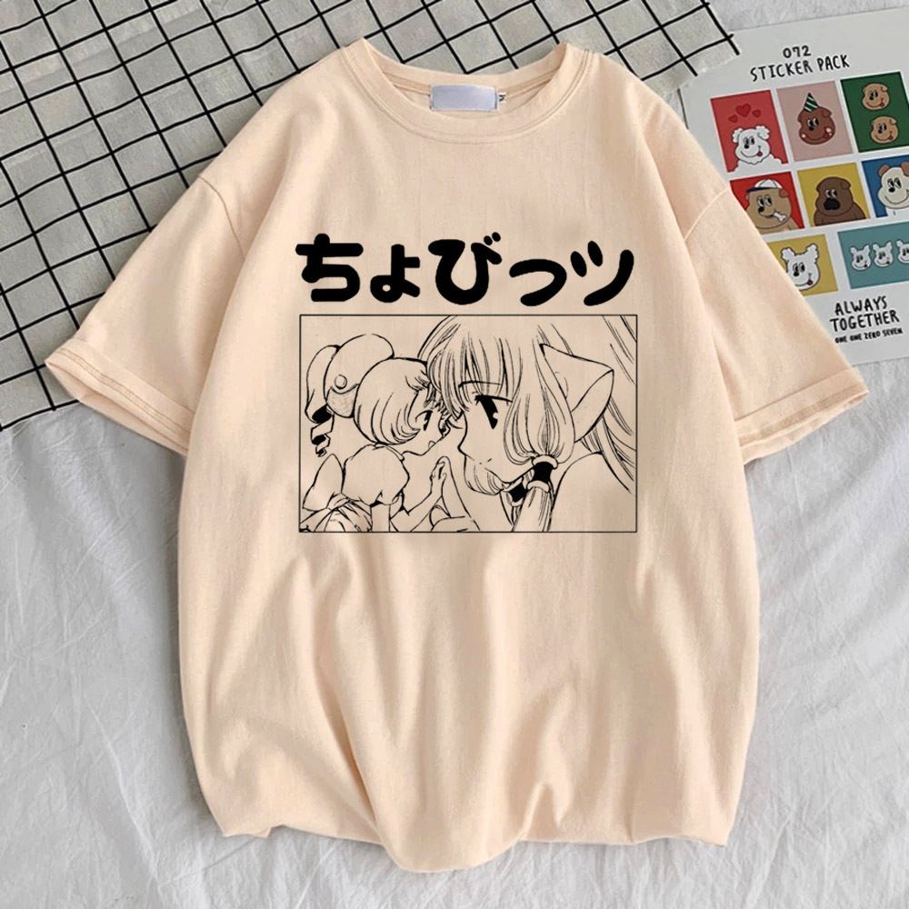 Chobits tshirt girl University - Summer Grunge Clothing ulasan dan harga