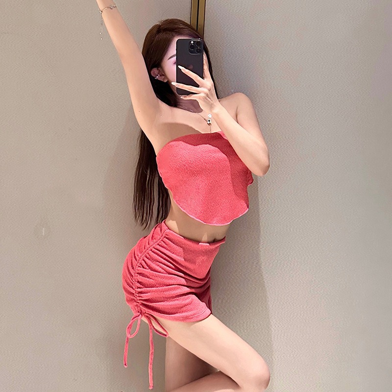 2026 Women's 3 Piece Bikini Se - Swim Cover Up Mesh ulasan dan harga