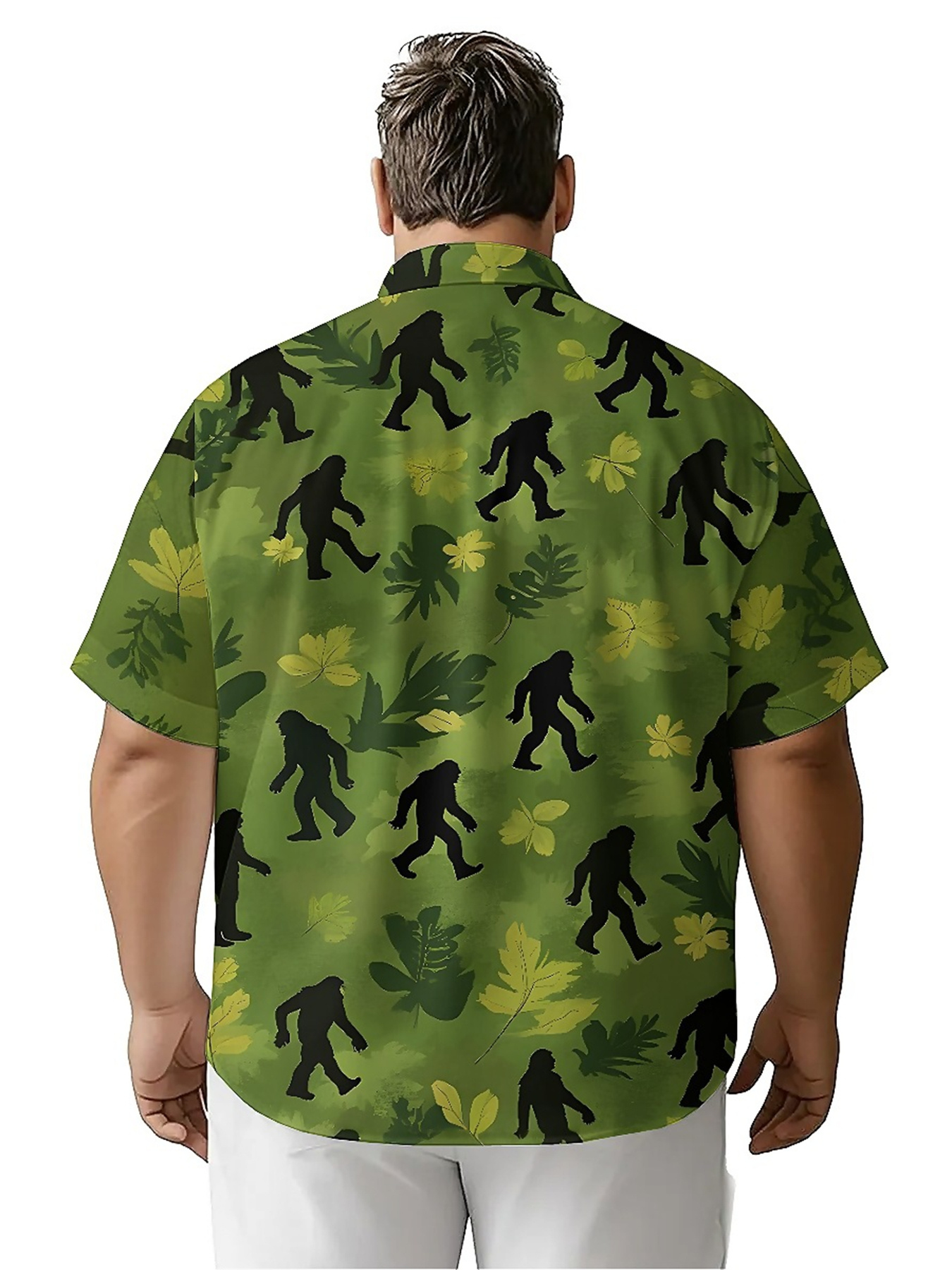 Men's Plus Size Hawaiian Shirt - Summer Youth Clothing ulasan dan harga