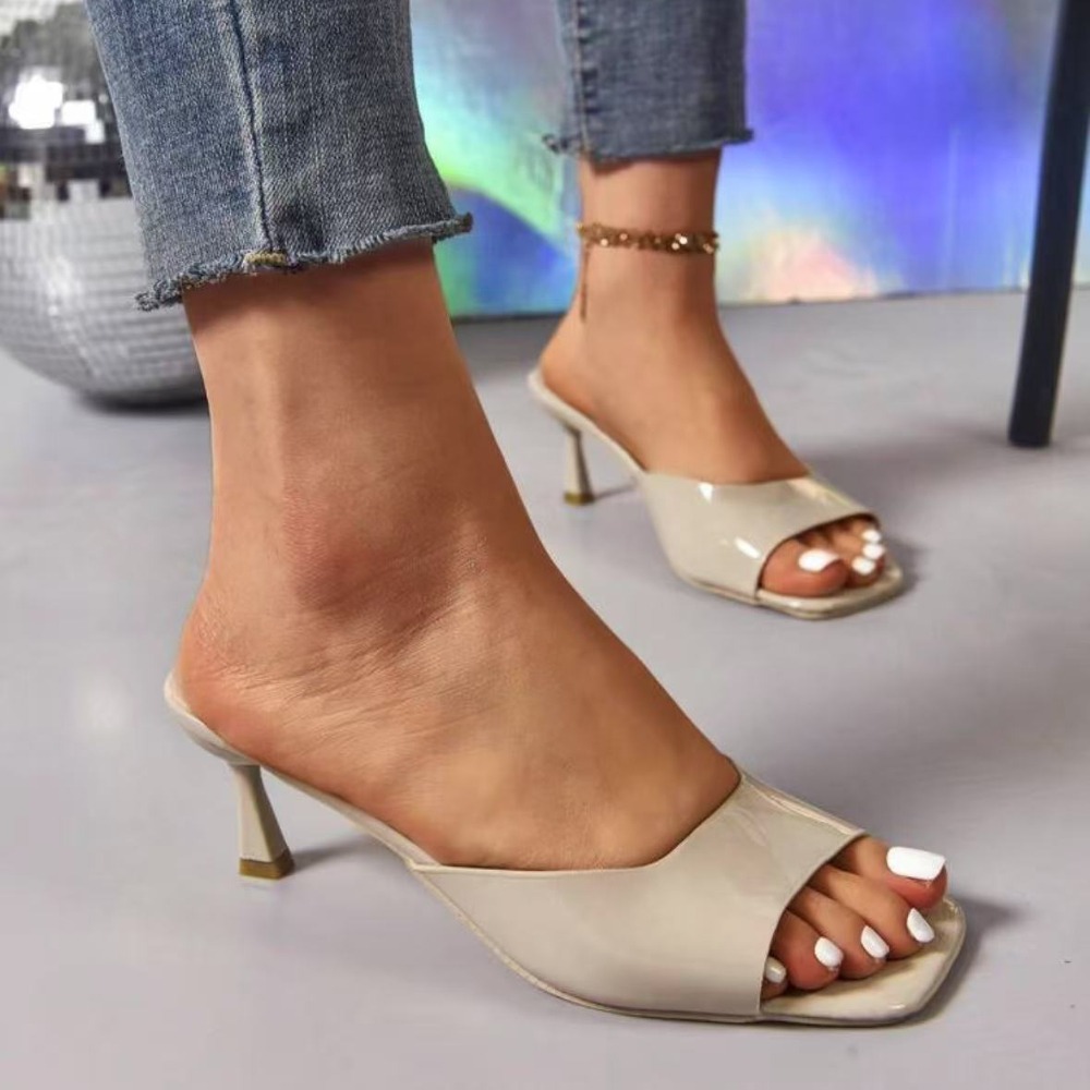 Fashion Fish Mouth Slippers Su - Summer Clothing Elegant ulasan dan harga