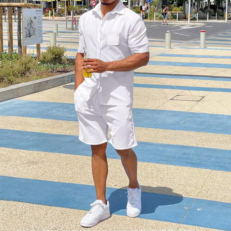 Loose Fit Short Sleeve Short P - Summer Away Clothing ulasan dan harga
