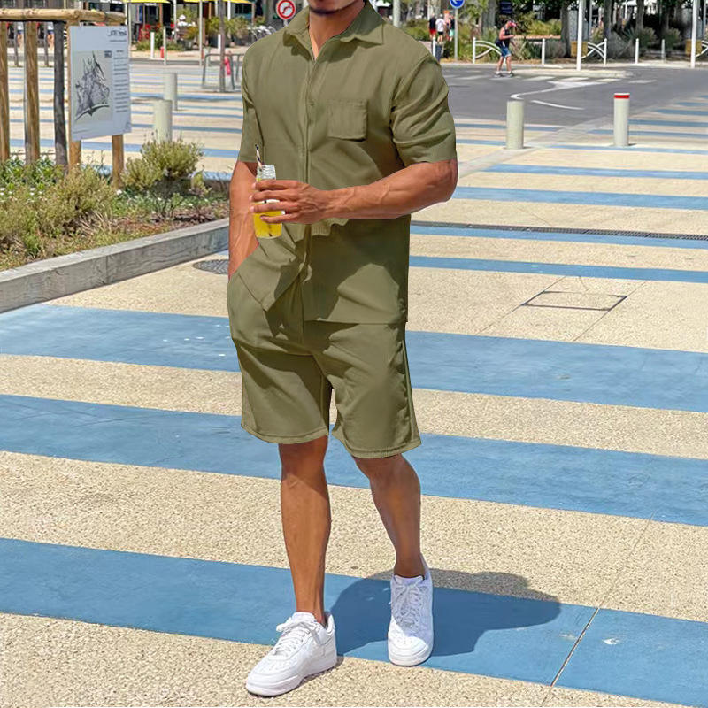 Loose Fit Short Sleeve Short P - Summer Away Clothing ulasan dan harga