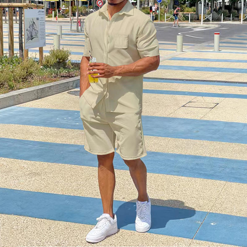 Loose Fit Short Sleeve Short P - Summer Away Clothing ulasan dan harga